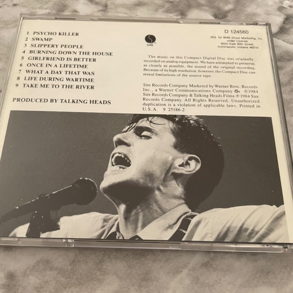 Talking Heads - Stop Making Sense CD - Picture 5 of 6